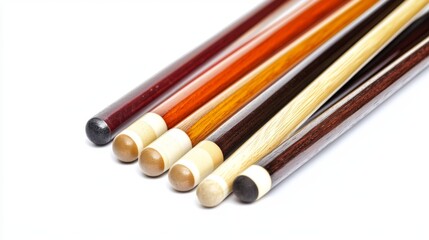 Fototapeta premium Pool Cues Arrangement
