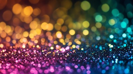 Colorful Bokeh Background