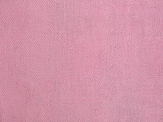 Close-Up of Pink Wool Shawl Fabric Texture