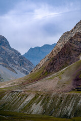 Beautiful Pin Valley in Spiti, Himachal Pradesh India, Spiti Valley landscapes, adventurous destinations, most beautiful destination, colorful Pin Valley, Mudh Village  
