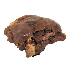 Rotten beef liver.