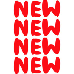 Online marketing elements, New tag for products, promotions signs for marketing, Tag-new