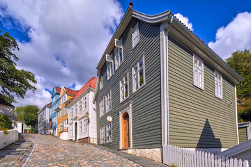 The open air museum Gamle (old) Bergen, Norway