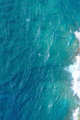 blue water at napali coast © Adelina