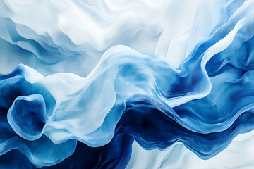 Obraz premium An abstract digital background banner featuring a sleek design with data connections in blue and white colors.