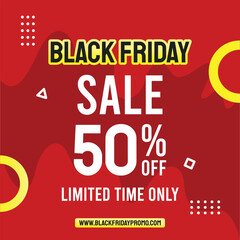 Black Friday super sale banner.
