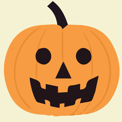 Vector of cute Halloween Pumpkin