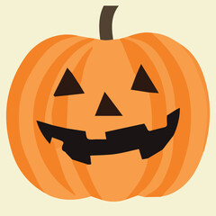 Vector of cute Halloween Pumpkin