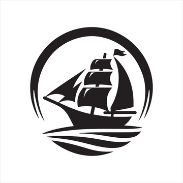 recommend clip art: Yawl Silhouette Vector Illustrations – High-Quality Nautical Graphics