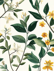 flower plant botanical illustration leaves nature lilac violet herb organic garden greenery flora natural beauty delicate petals aromatic plant medicinal herbs floral design 