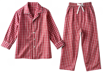 Pajamas on transparent background.