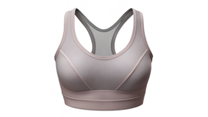 Sports Bra on transparent background.