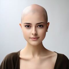 Beautiful Headless Female Portraits on White Background for Animation Mapping