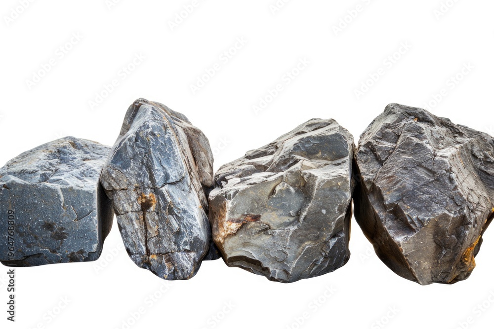 Aufkleber a group of rocks sitting next to each other in a natural setting