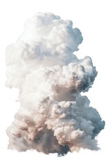 A plane soaring through a cloudy sky, great for travel or aviation concepts