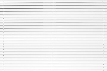 Fototapeta premium White blinds on the window