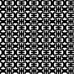  Abstract texture for fabric print, card, table cloth, furniture, banner, cover, invitation, decoration, wrapping.Seamless repeating pattern. Black and white color.Carpet pattern texture.