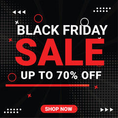 Black Friday super sale banner.