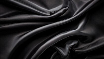 Fototapeta premium black satin background