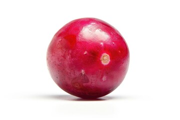 Obraz premium A single red apple sits on a white surface, great for still life photography or product use