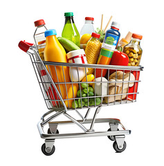 Supermarket shopping cart