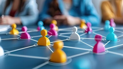 An abstract representation of a citizenled initiative