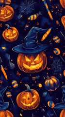 halloween pumpkin background