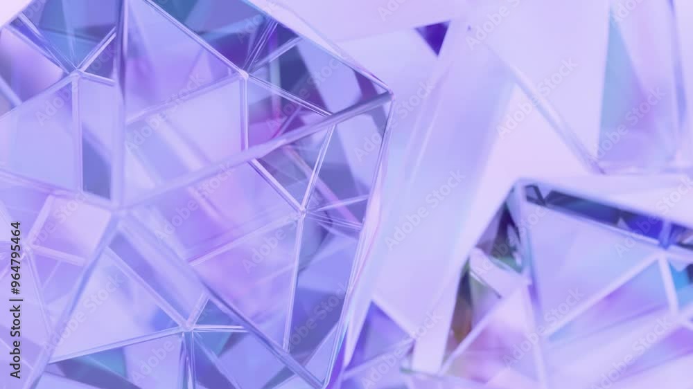 Poster a modern background with a polygonal crystal shape. a 3d rendering of a geometric jewelry surface. s