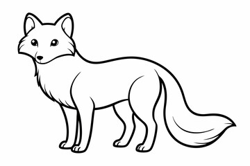 Creative Animal Icon silhouette vector style with background