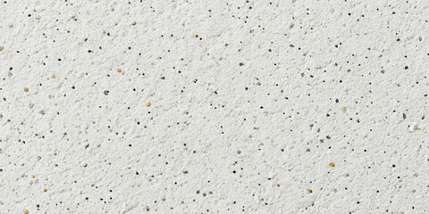 Naklejka premium White Rough Texture with Black and Yellow Speckles, seamless, concrete, wall, texture