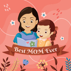 happy Mother's day background