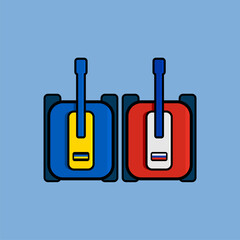 Russian war tanks and Ukrainian war tanks