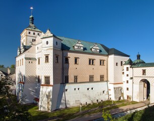 Pardubice castle renaissance baroque castle in Bohemia