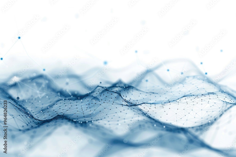 Poster a close-up shot of a wave of water with light and shadow effects
