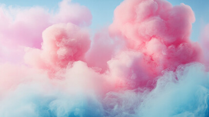 Fototapeta premium Pink Candy cloud