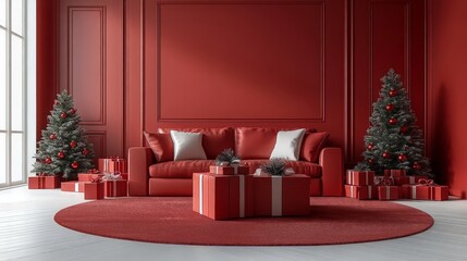 Happy Holidays, season's greetings and new year vector template with Christmas element decoration. ai generated