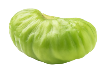 Fresh Green Broad Bean Isolated on Transparent Background