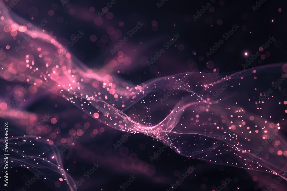 Aufkleber a dark and moody background with glowing lights, perfect for adding ambiance to your design
