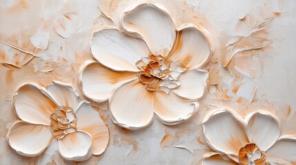 white flower texture, floral background