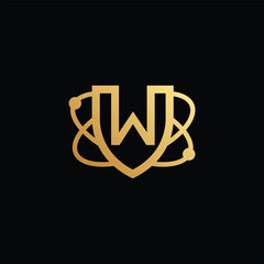 Modern Creative Technology Logo And Letter W