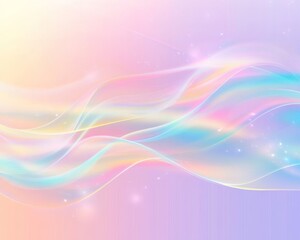 An abstract background illustration with colorful smooth lines suitable for business brochure templates or window designs.