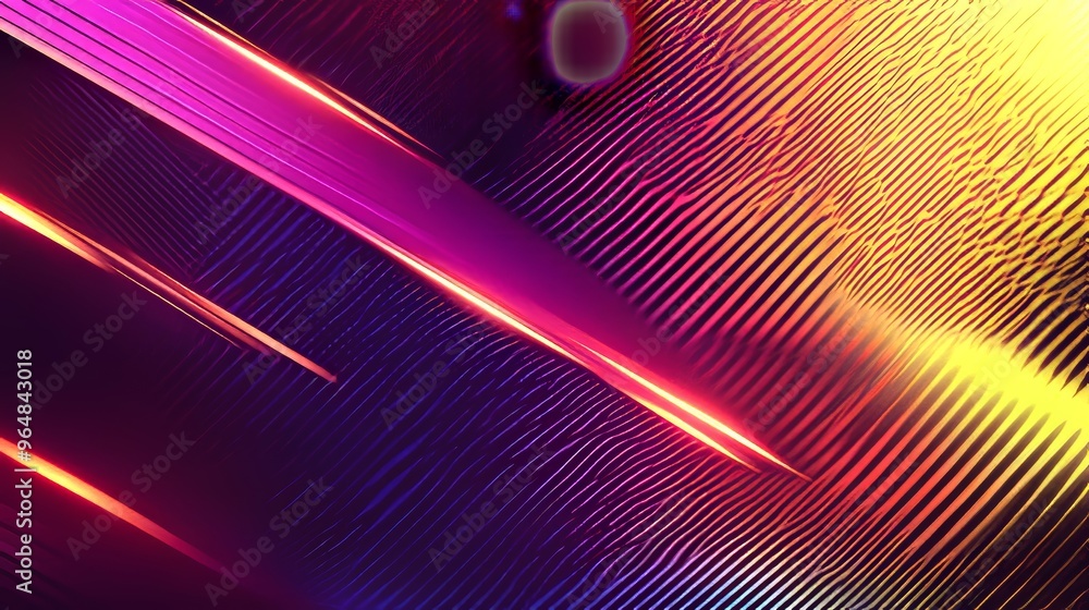 Poster striped abstract background with dynamic lines of varying width