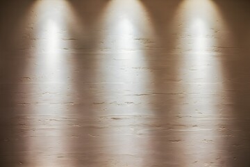 Obraz premium Light textured wall, gradient shading, soft lighting emphasizes calm, serene ambiance