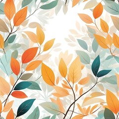 Abstract pattern soft sunlight tree leaves casting gentle on a white background, set of Tropical leaves collection on white background, leaves pattern