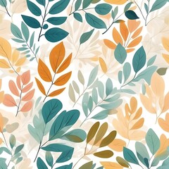 Abstract pattern soft sunlight tree leaves casting gentle on a white background, set of Tropical leaves collection on white background, leaves pattern