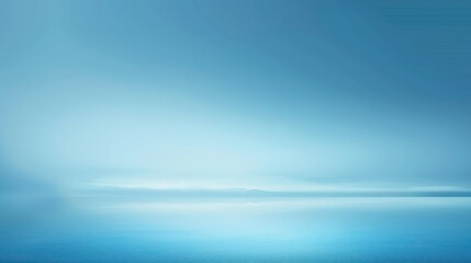 Obraz premium Minimalist Blue Seascape