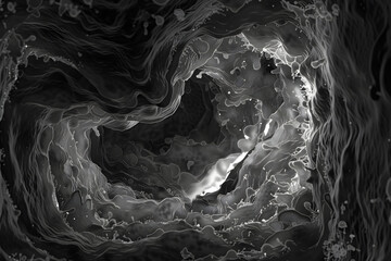 Obraz premium High-Resolution Ultrasound Image Illustrating Internal Organ Scanning for Medical Diagnosis