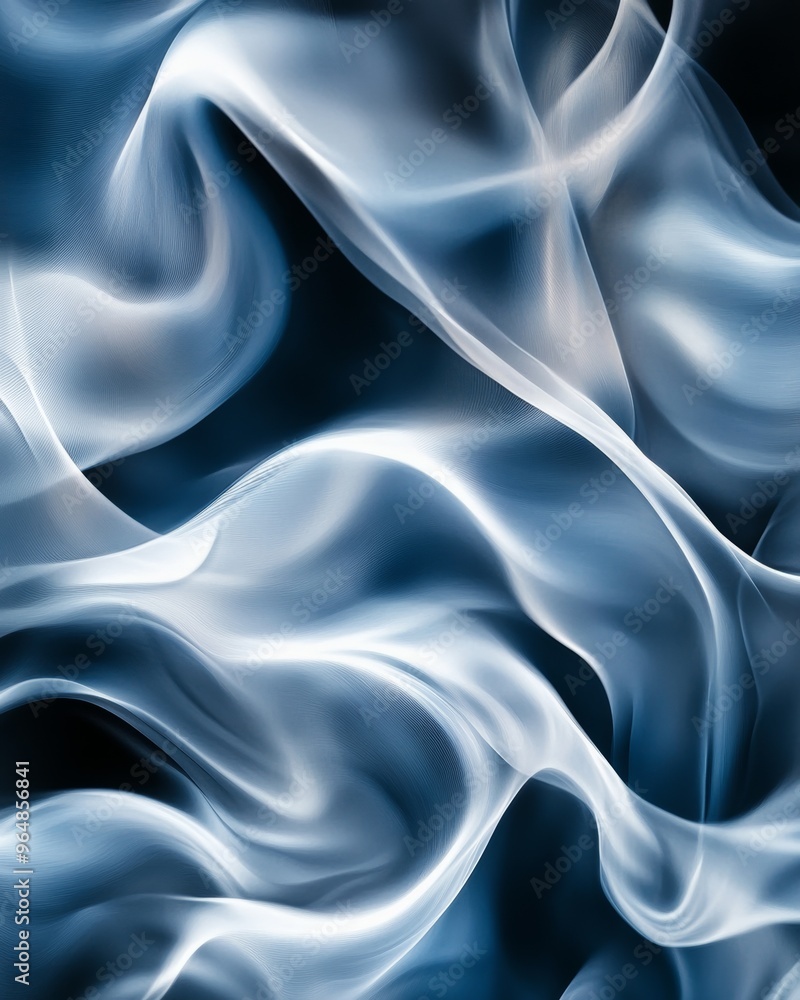 Poster line art style abstract light background with motion blur