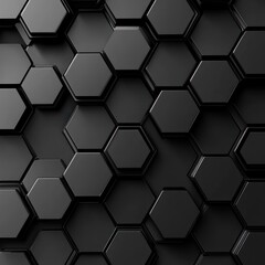 Obraz premium Abstract Geometric Hexagon Pattern