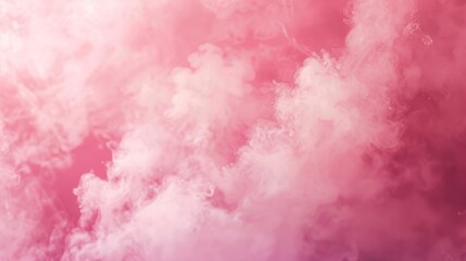 Fototapeta premium Pink and White Abstract Smoke